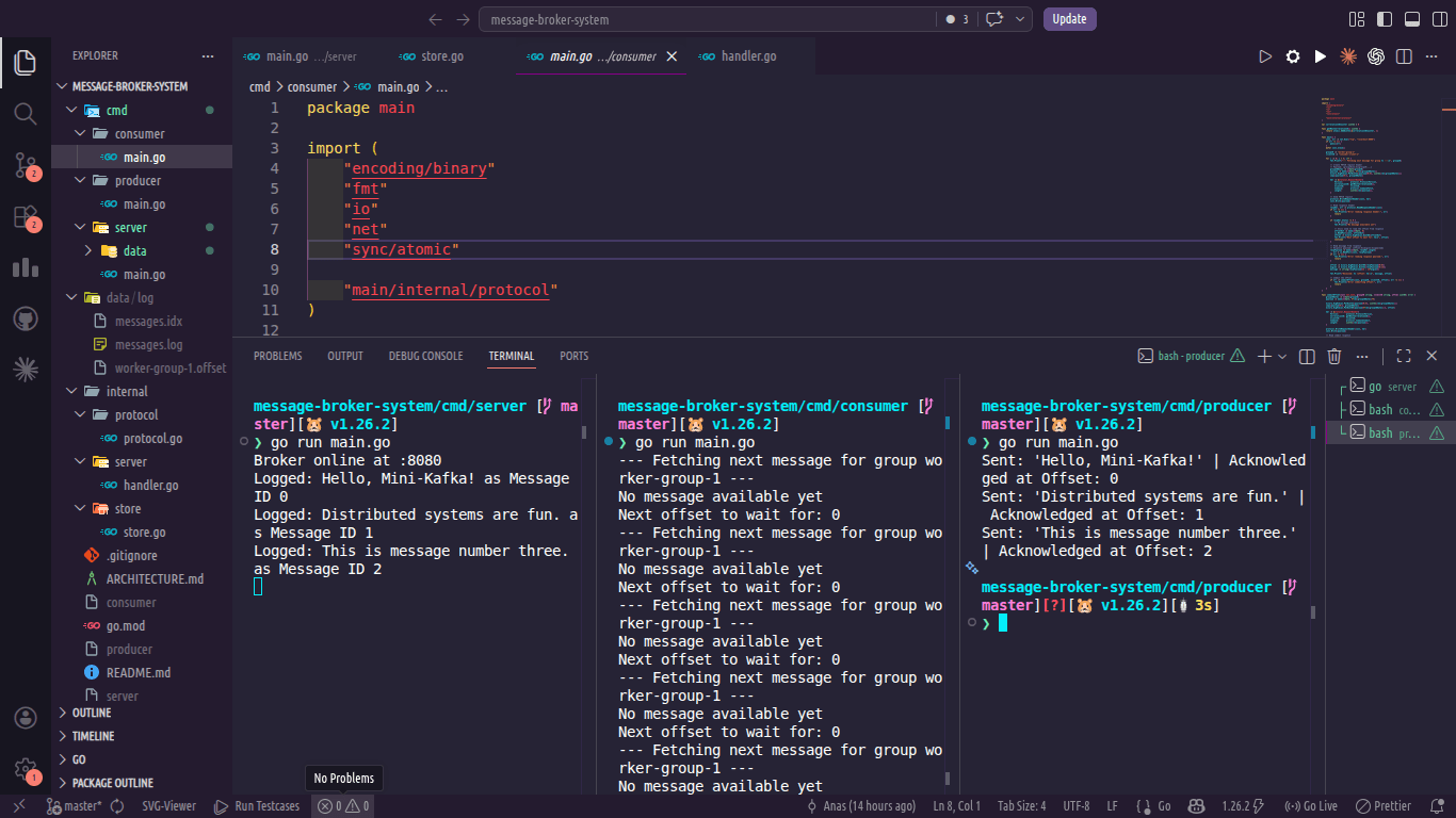 Message Broker System
